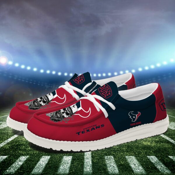 Tubopro Houston Texans Personalized Hey Dude Shoes For Men And Women - Image 2