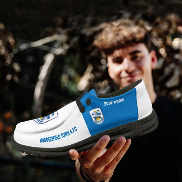 Tubopro Huddersfield Town A.F.C Personalized Hey Dude Shoes For Men And Women - Image 4