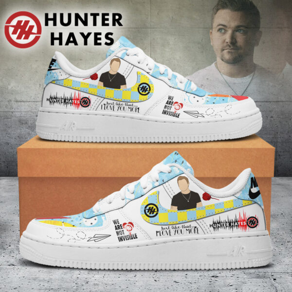 Tubopro Hunter Hayes Air Low-Top Sneakers Shoes For Men And Women - Image 3