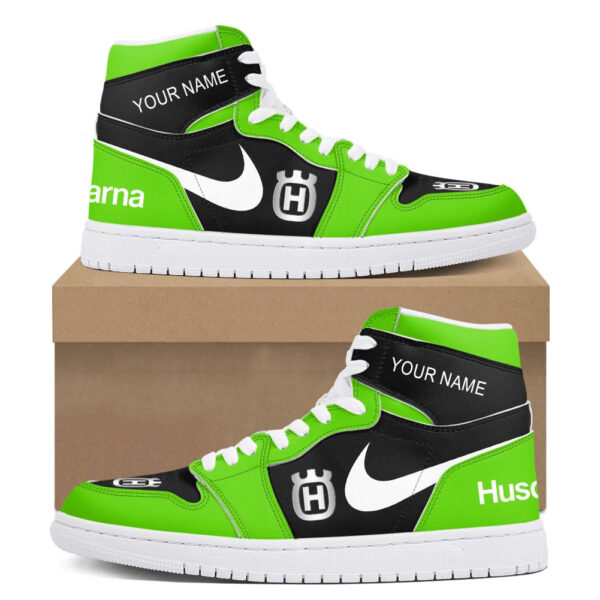 Tubopro Husqvarna AJ1 High Sneakers Shoes For Men And Women - Image 2