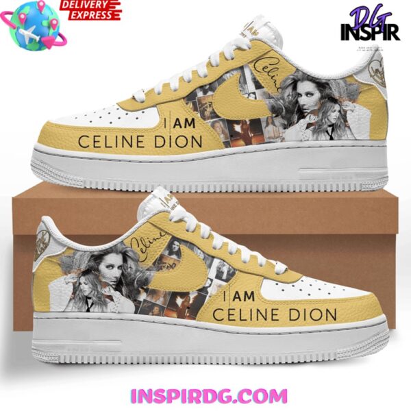 Tubopro I Am Celine Dion Air Low-Top Sneakers Shoes For Men And Women - Image 2