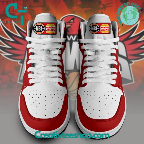 Tubopro Illawarra Hawks AJ1 High Sneakers Shoes For Men And Women - Image 3