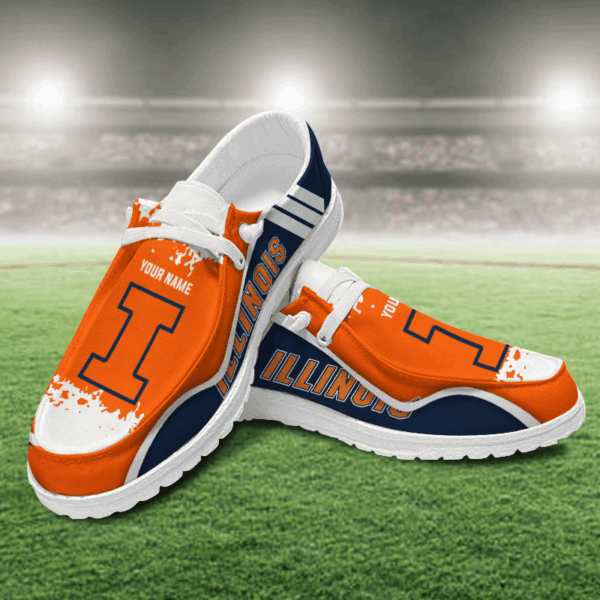Tubopro Illinois Fighting Illini Hey Dude Shoes For Men And Women
