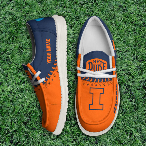 Tubopro Illinois Fighting Illini Hey Dude Shoes For Men And Women
