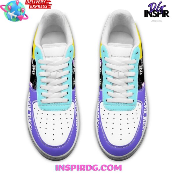 Tubopro Imagine Dragons Air Low-Top Sneakers Shoes For Men And Women - Image 3