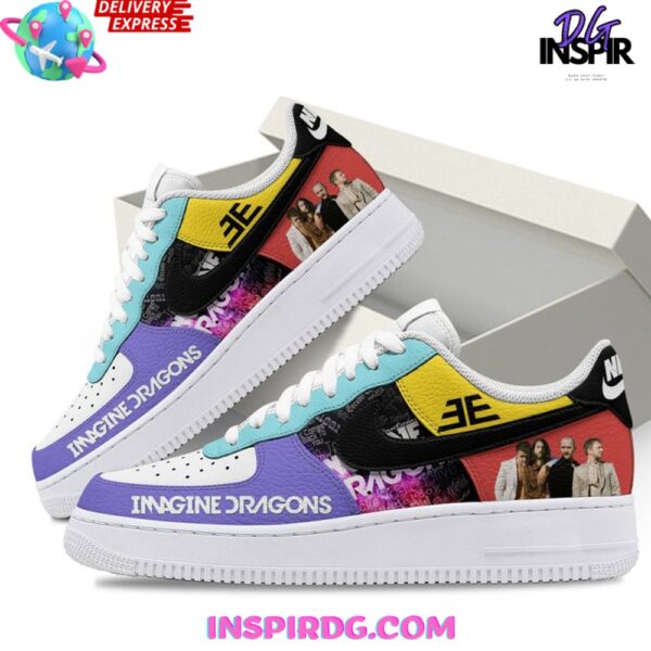 Tubopro Imagine Dragons Air Low-Top Sneakers Shoes For Men And Women - Image 2