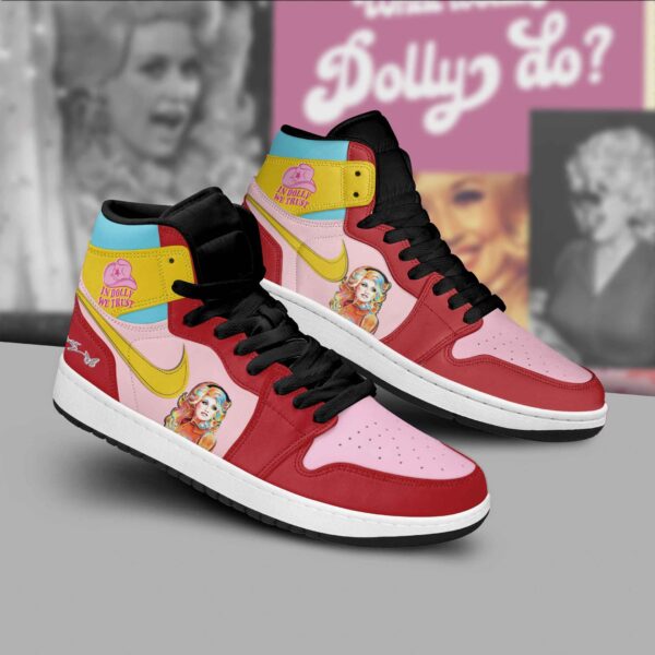 Tubopro In Dolly We Trust AJ1 High Sneakers Shoes For Men And Women