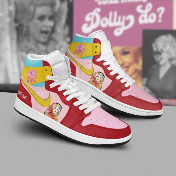 Tubopro In Dolly We Trust AJ1 High Sneakers Shoes For Men And Women