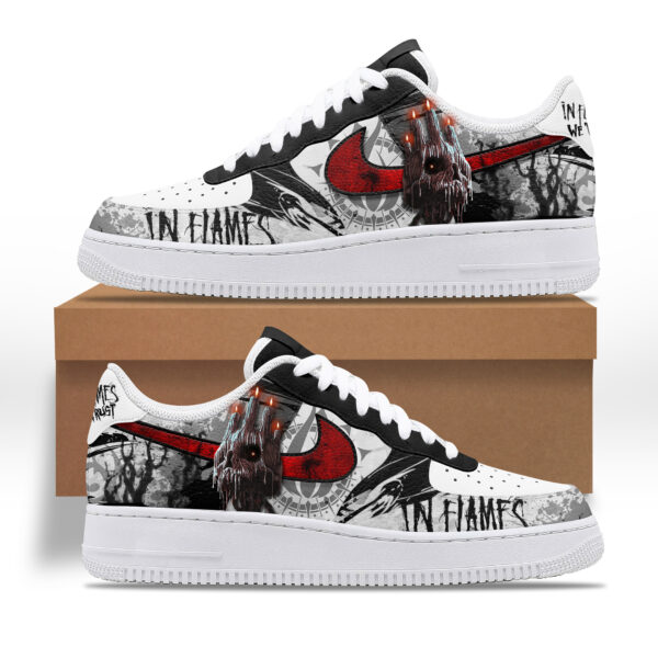 Tubopro In Flames Air Low-Top Sneakers Shoes For Men And Women - Image 2