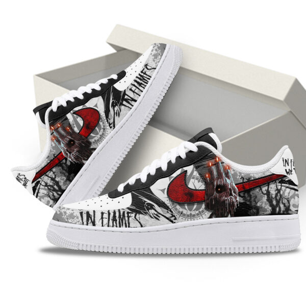Tubopro In Flames Air Low-Top Sneakers Shoes For Men And Women - Image 4