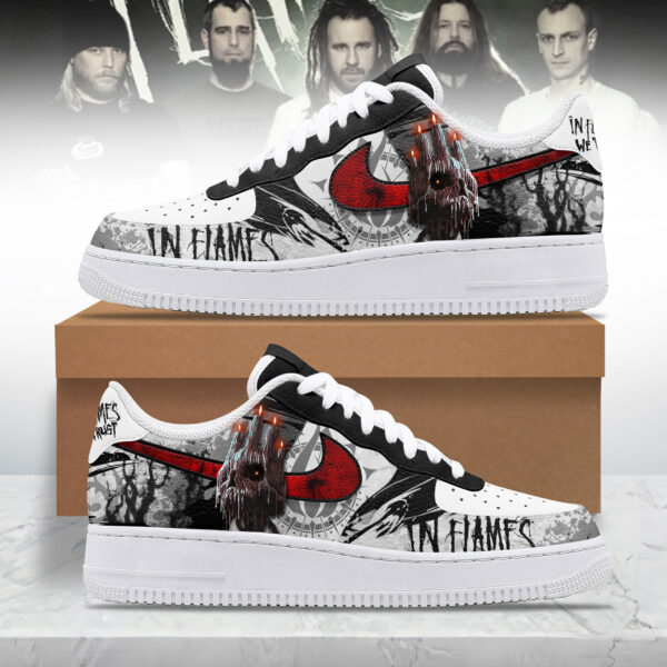 Tubopro In Flames Air Low-Top Sneakers Shoes For Men And Women