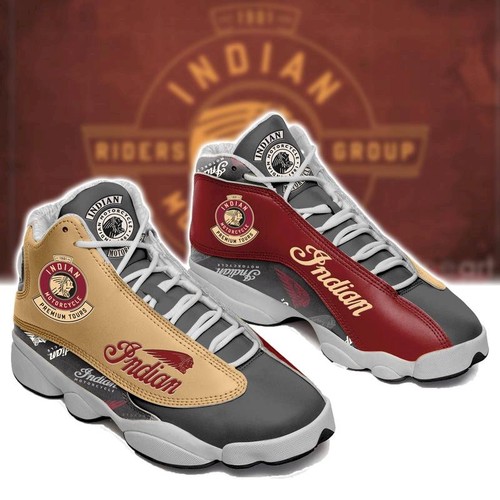 Tubopro Indian Motorcycle AJ13 Sneakers Shoes For Men And Women