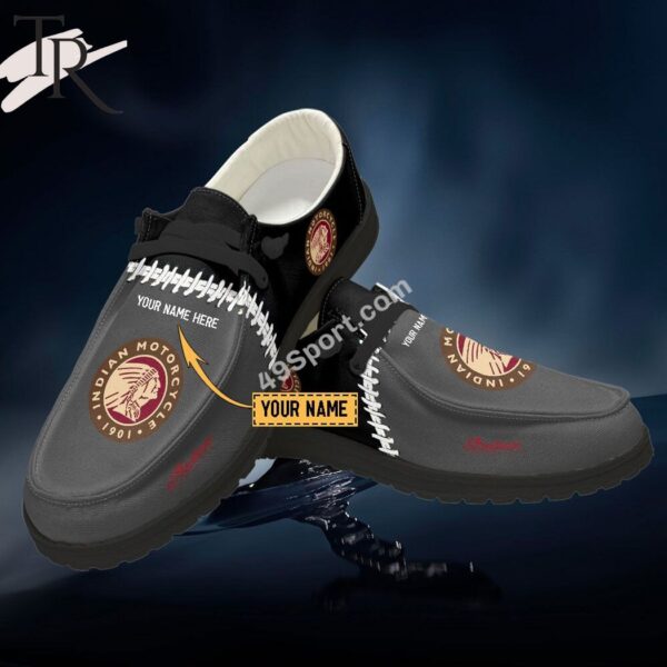 Tubopro Indian Motorcycles Personalized Hey Dude Shoes For Men And Women