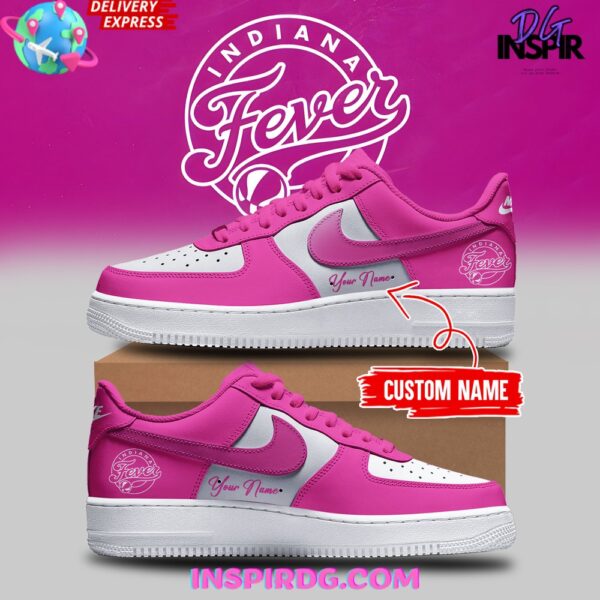 Tubopro Indiana Fever Pink Sport Air Low-Top Sneakers Shoes For Men And Women