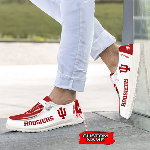 Tubopro Indiana Hoosiers Hey Dude Shoes For Men And Women - Image 5