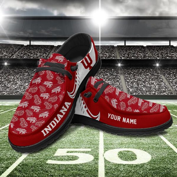 Tubopro Indiana Hoosiers Hey Dude Shoes For Men And Women - Image 2