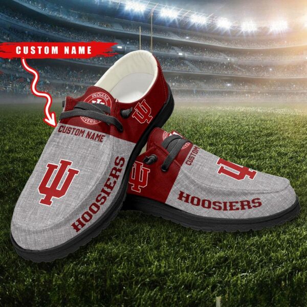 Tubopro Indiana Hoosiers Hey Dude Shoes For Men And Women - Image 4