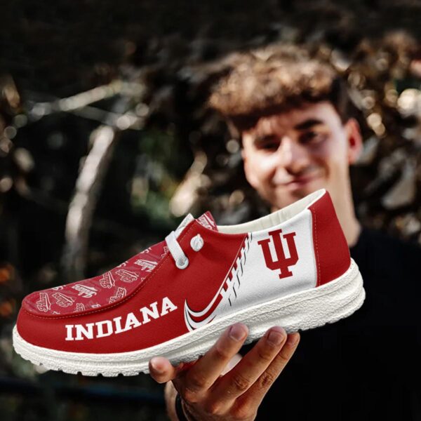 Tubopro Indiana Hoosiers Hey Dude Shoes For Men And Women - Image 3