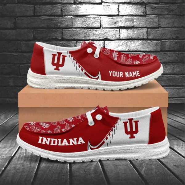 Tubopro Indiana Hoosiers Hey Dude Shoes For Men And Women - Image 5