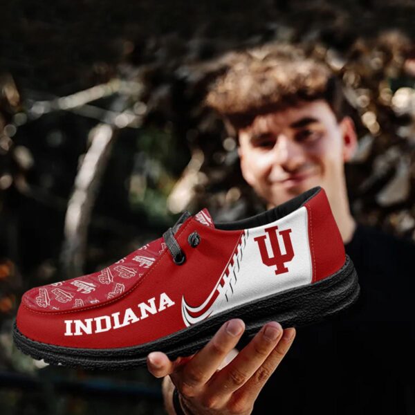 Tubopro Indiana Hoosiers Hey Dude Shoes For Men And Women - Image 4