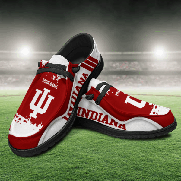 Tubopro Indiana Hoosiers Hey Dude Shoes For Men And Women - Image 2