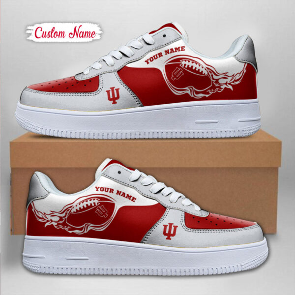 Tubopro Indiana Hoosiers NCAA Air Low-Top Sneakers Shoes For Men And Women - Image 2