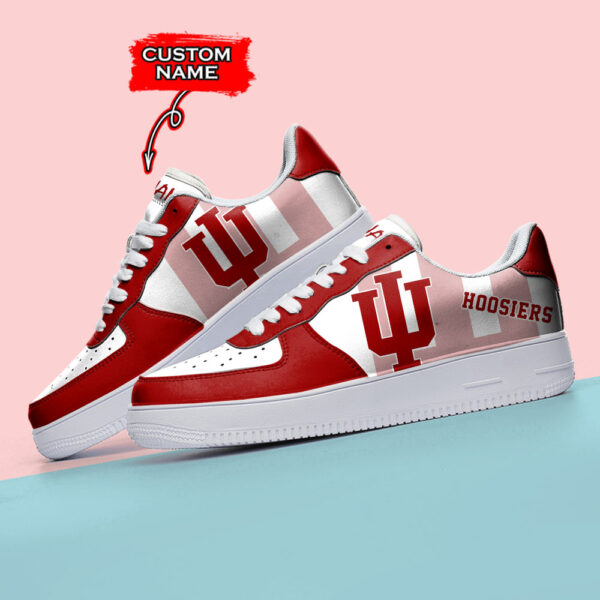 Tubopro Indiana Hoosiers NCAA Air Low-Top Sneakers Shoes For Men And Women - Image 3