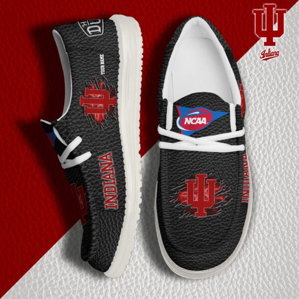 Tubopro Indiana Hoosiers Personalized Hey Dude Shoes For Men And Women