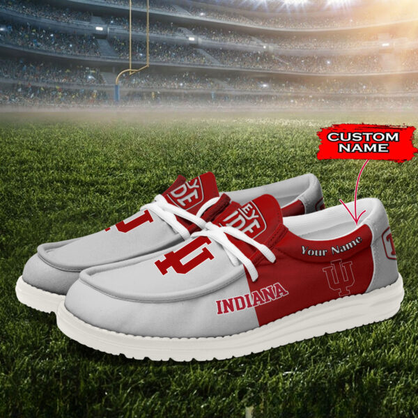 Tubopro Indiana Hoosiers Personalized Hey Dude Shoes For Men And Women - Image 2