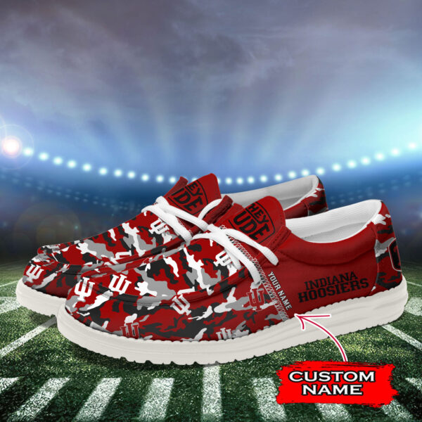 Tubopro Indiana Hoosiers Personalized Hey Dude Shoes For Men And Women - Image 3