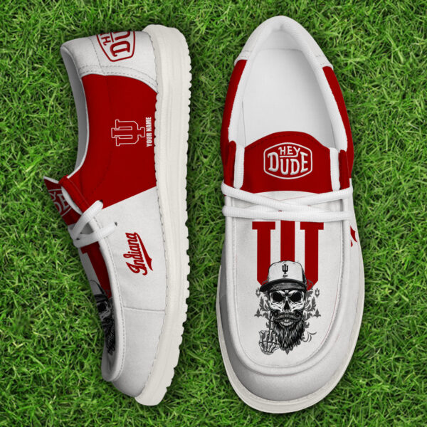 Tubopro Indiana Hoosiers Personalized Hey Dude Shoes For Men And Women
