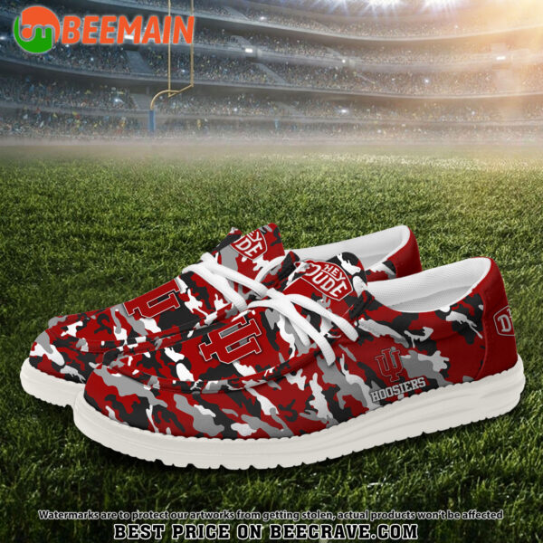 Tubopro Indiana Hoosiers Personalized Hey Dude Shoes For Men And Women - Image 2
