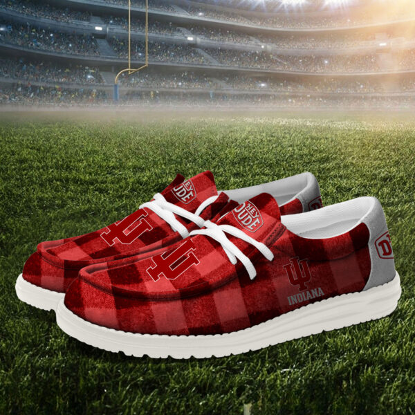 Tubopro Indiana Hoosiers Personalized Hey Dude Shoes For Men And Women - Image 3