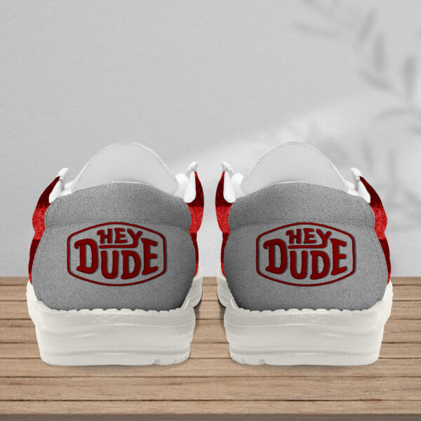 Tubopro Indiana Hoosiers Personalized Hey Dude Shoes For Men And Women - Image 4