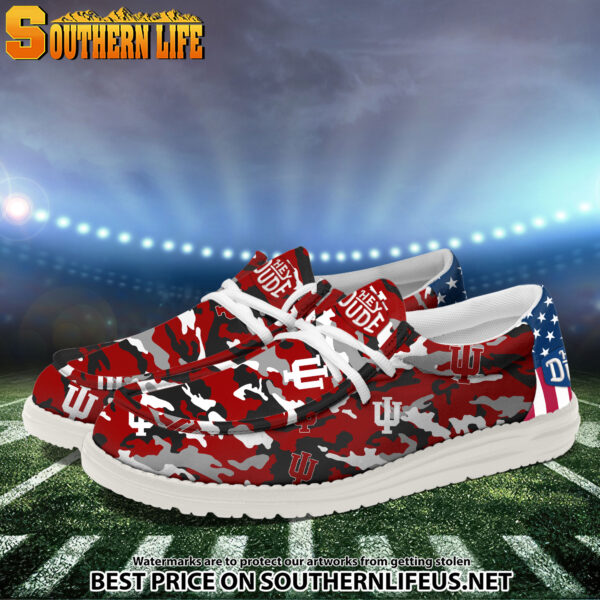Tubopro Indiana Hoosiers Personalized Hey Dude Shoes For Men And Women - Image 2