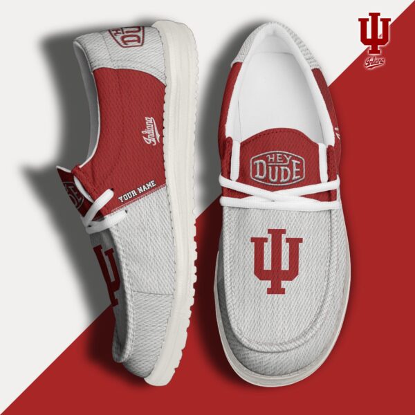 Tubopro Indiana Hoosiers Personalized Hey Dude Shoes For Men And Women