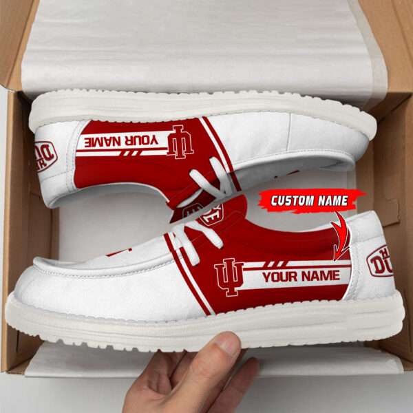 Tubopro Indiana Hoosiers Personalized Hey Dude Shoes For Men And Women - Image 2