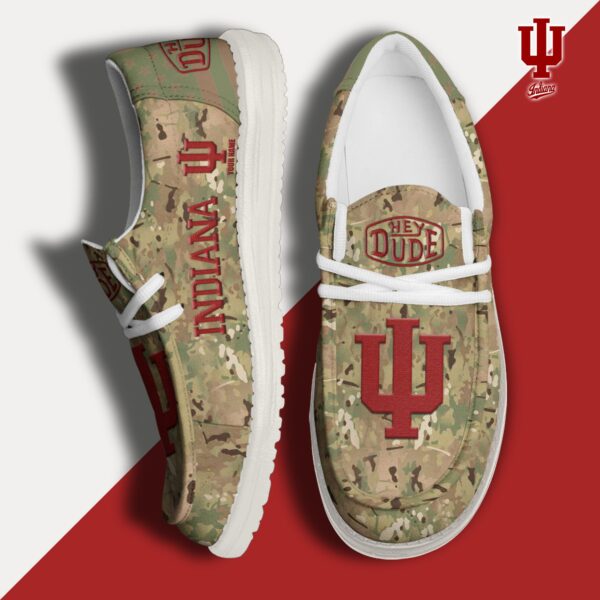 Tubopro Indiana Hoosiers Personalized Hey Dude Shoes For Men And Women