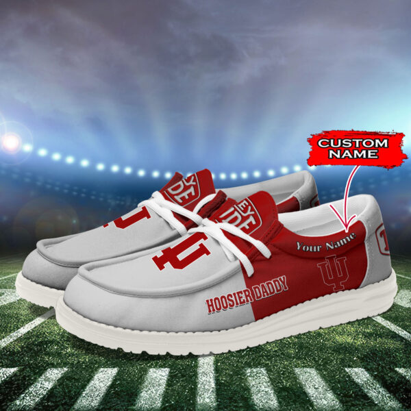 Tubopro Indiana Hoosiers Personalized Hey Dude Shoes For Men And Women - Image 3