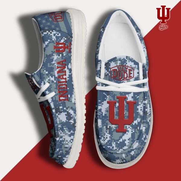 Tubopro Indiana Hoosiers Personalized Hey Dude Shoes For Men And Women