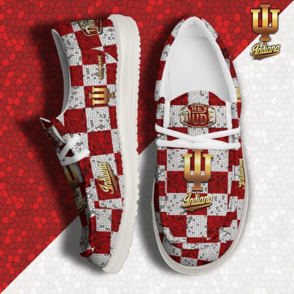 Tubopro Indiana Hoosiers Personalized Hey Dude Shoes For Men And Women