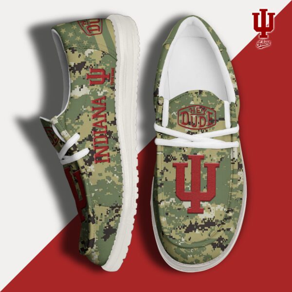 Tubopro Indiana Hoosiers Personalized Hey Dude Shoes For Men And Women
