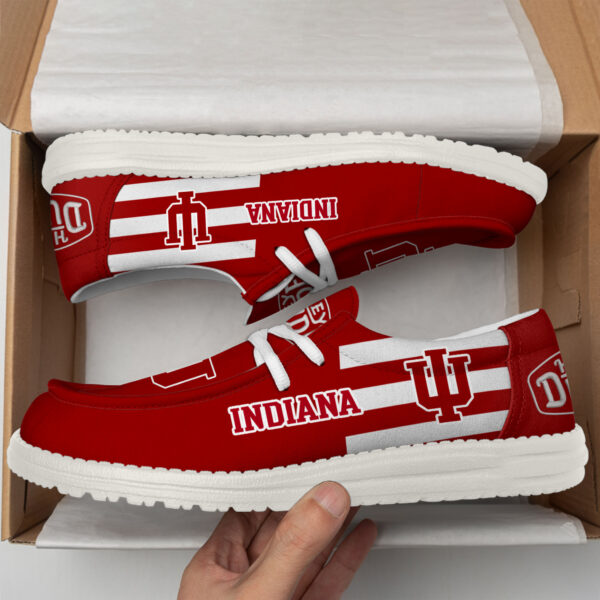 Tubopro Indiana Hoosiers Personalized Hey Dude Shoes For Men And Women - Image 3