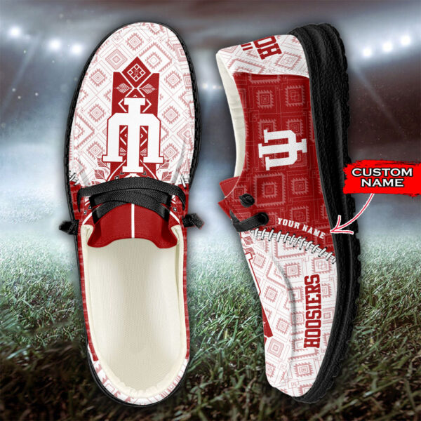 Tubopro Indiana Hoosiers Personalized Hey Dude Shoes For Men And Women - Image 3