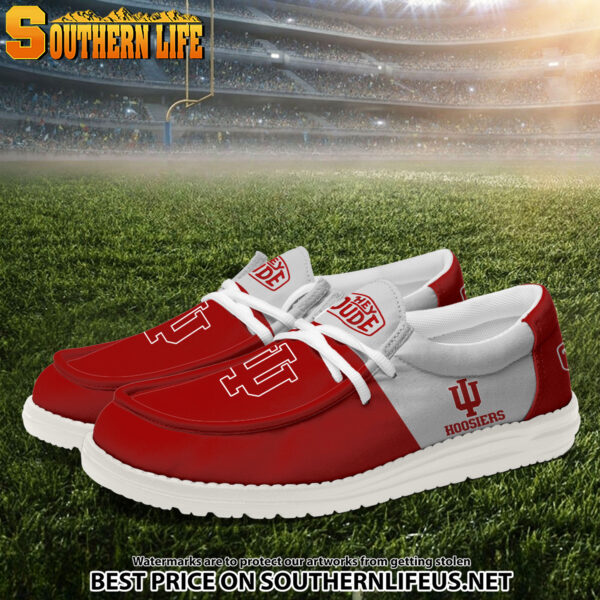 Tubopro Indiana Hoosiers Personalized Hey Dude Shoes For Men And Women - Image 2
