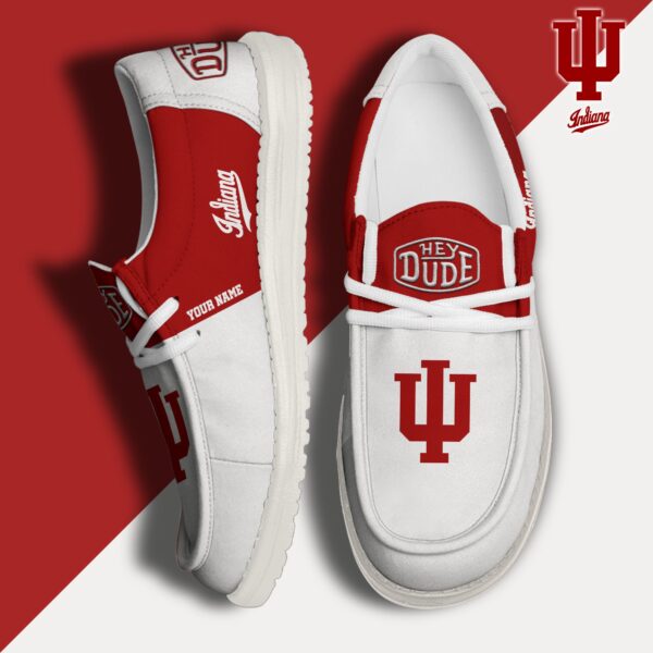 Tubopro Indiana Hoosiers Personalized Hey Dude Shoes For Men And Women