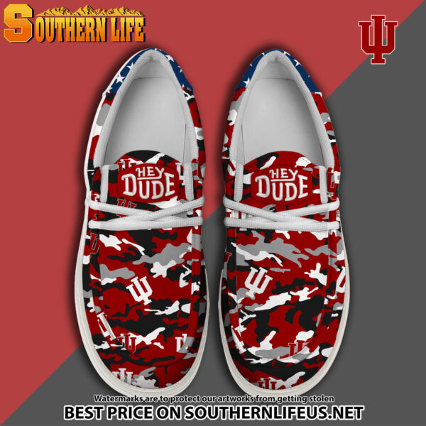 Tubopro Indiana Hoosiers Personalized Hey Dude Shoes For Men And Women