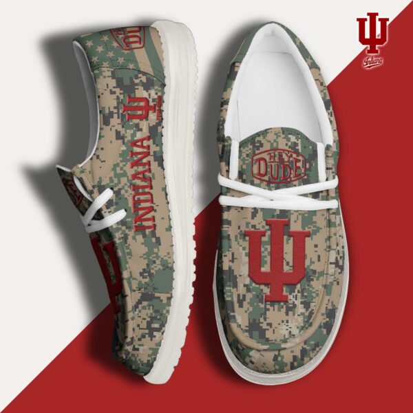 Tubopro Indiana Hoosiers Personalized Hey Dude Shoes For Men And Women