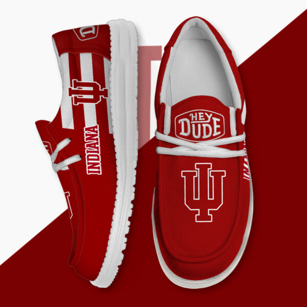 Tubopro Indiana Hoosiers Personalized Hey Dude Shoes For Men And Women