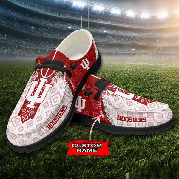 Tubopro Indiana Hoosiers Personalized Hey Dude Shoes For Men And Women - Image 5